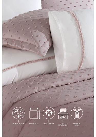 Elart Nora Çeyiz Paketi 7 Parça Gülkurusu Gülkurusu