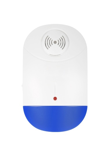 Mufunye Evcil Hayvan Ve İnsan Güvenli 2'li Paket Ultrasonik Sıçan, Sinirli Böcek Kovucu Avrupa Prensi - 120-150 M² Etki Alanı, Ac90-240v