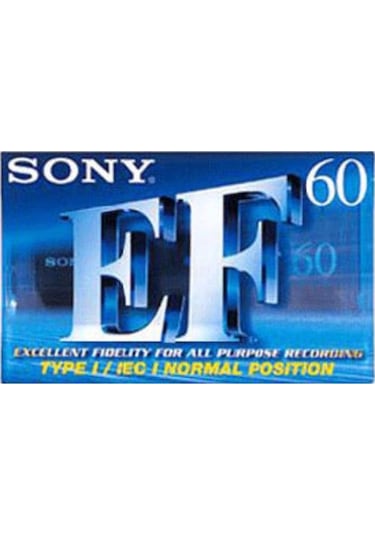 SONY EF60 BOŞ TEYP KASETİ 10'LU PAKET