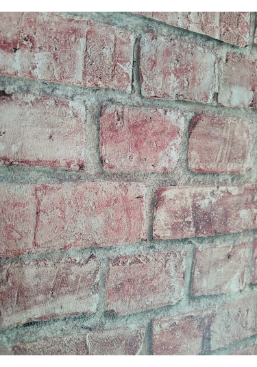 Tuğla Desenli 3d Duvar Kağıdı 5m² Diğer