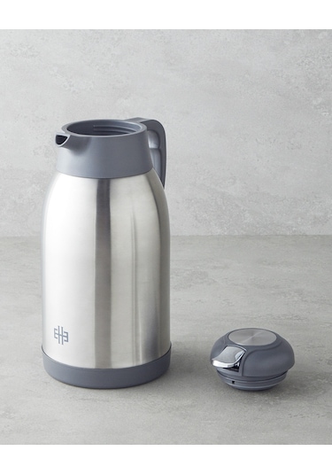 English Home Good Mood Temp Çelik Termos 2,5 L Gri Gri
