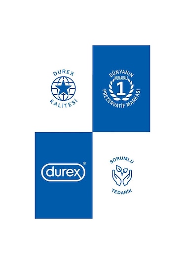 Durex Intense Uyarıcı Jelli ve Tırtıklı Prezervatif 2 x 20'li