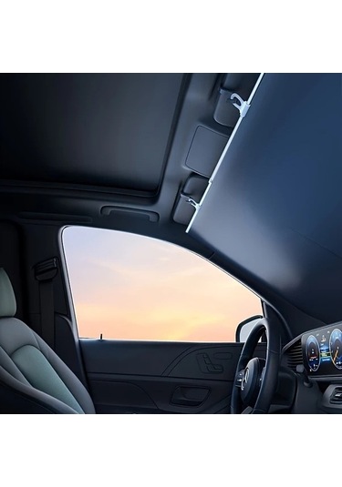 Pazly 2 Adet Araba Güneşlik Seti, Isıdan Koruyan Ön Cam Işık Bloke Edici, Yaz İçin Güvenli, Evrensel Modeller İçin, Guangdong China