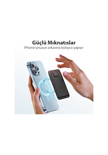 Dux Ducis Iphone 14-13-12Ler Için Magsafe Kartlik Deri Cüzdan Ki 561245441