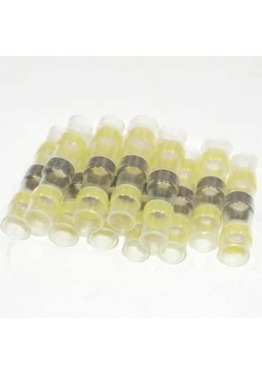 800 Parça Lehimli Makaron Seti Kablo Birleştirici Ek Muf 4+1 Çeşit Plastik Çantada