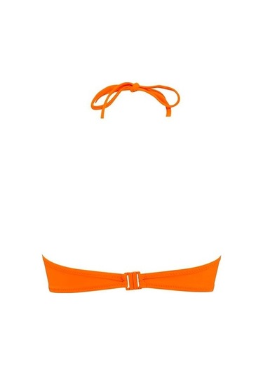 U.S. Polo Assn. Kadın Turuncu Halter Bikini Üst 21507
