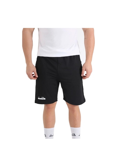 Diadora Düz Antrenman Şortu Siyah