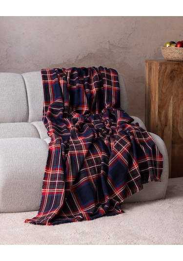 Madame Coco Nuée Koltuk Şalı - Lacivert Lacivert