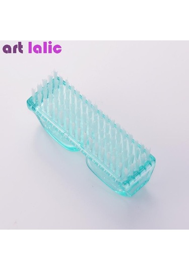 1 Adet Büyük Tırnak Resim Fırçası Manikür Pedikür Yumuşak Toz Kaldırmak İpuçları Ayak Parmakları Aksesuarları Tırnak İçin Araçlar