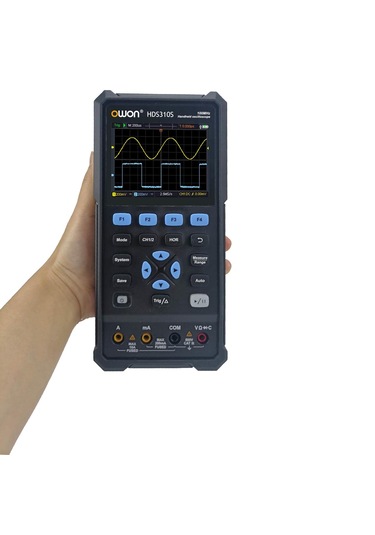 Owon Hds310s 100 Mhz El Tipi Osiloskop Mult-30mhz-fonkjen