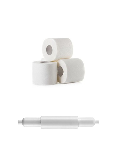 Banyo Dekoru İçin Yaylı Makaralı Tuvalet Kağıdı Tutucu Diğer