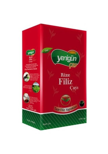 Yenigün Rize Filiz Siyah Dökme Çay 3 x 1 KG