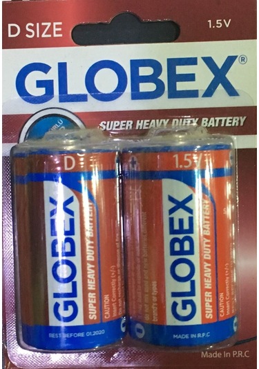 PİL 1.5V ORTA BOY PİL SPUER HEAVY DUTY PİL GLOBEX GXP-D1