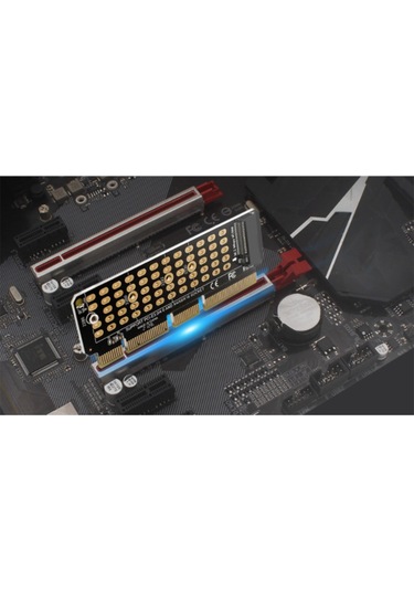 Xurunkeji M.2 Nvme - Pcı-e 4.0 Adaptör Kartı M.2 M-key Yuvası 1u Sunucuyu Destekler