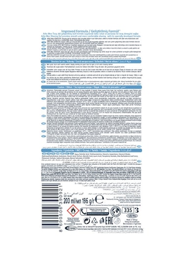 Arko Men Sensitive Tıraş Jeli 4 x 200 ML