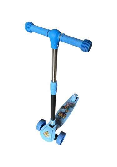 Aliş Power Slider Mavi Çocuk Scooter 2+ Yaş Turuncu