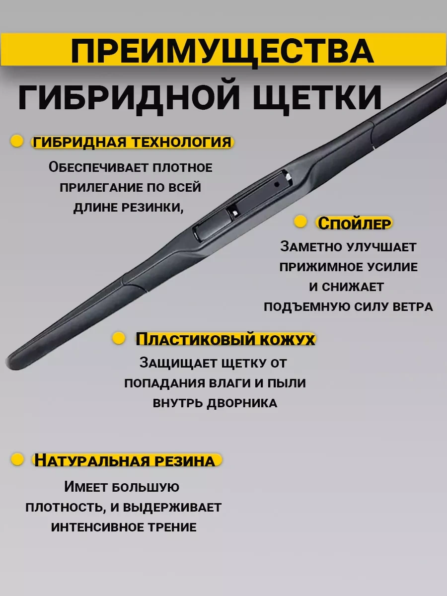 Rich Car Hibrit Cam Sileceği Görgüleri 650/450 230850419