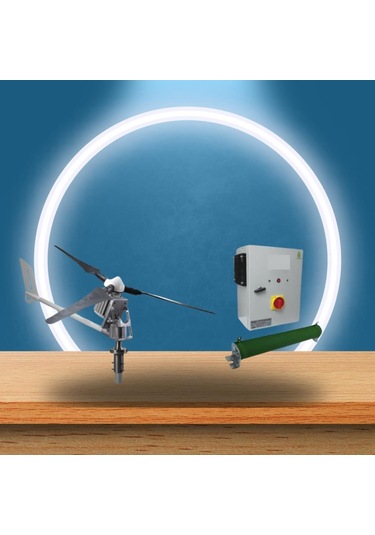 İstabreeze 1500 W 24 V Korumalı Rüzgar Türbini + Hibrit Şarj Kontrol Cihazı