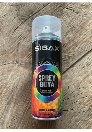 SİBAX ÜSTÜN KALİTE SPREY BOYA PARLAK SARI TAKSİ SARISI 400ML