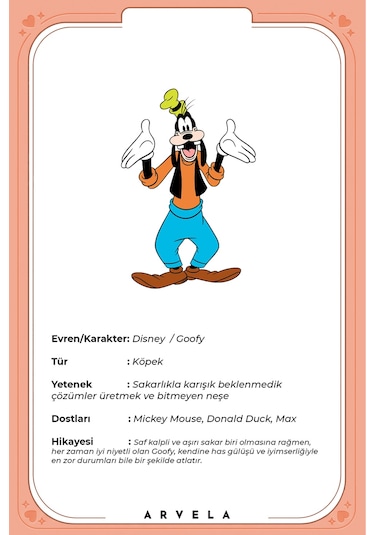 Goofy & Pluto Karakteri - Eğitici Oyuncak - Koleksiyon