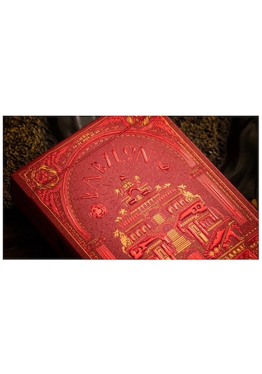 Twpcc Babylon Ruby Red Oyun Kağıdı İskambil Kartları