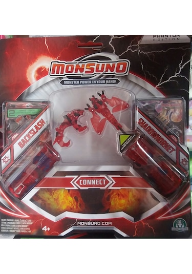 Monsuno 2 Karekterli Backslash Vs Shadowhornet Tüp ve Kartlar
