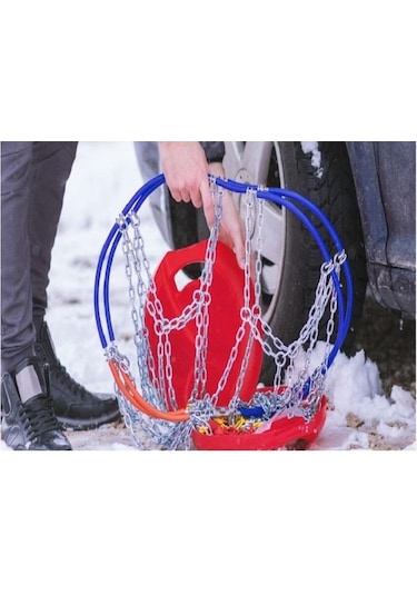 195/60/15 Lastik Ebat Uyumlu Takmatik Kar Zincir 8 Numara