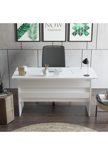 Robinhome Verona A Ofis Çalışma Masası Beyaz