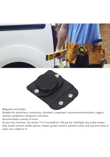 Yifomall Çok Amaçlı Manyetik Alet Kemeri - Çekiç, Tornavida, Kerpeten Ve Daha Fazlası İçin Pratik Taşıma Çözümü
