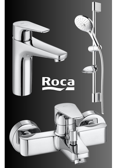 Roca A5da590c0k Atlas Batarya Seti 3'lü Krom