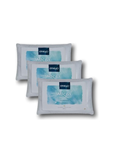 Othello 3 Adet Mıcra Soft Terletmeyen Hava Alan Rahat Yastık 50x70 Cm 769491758967