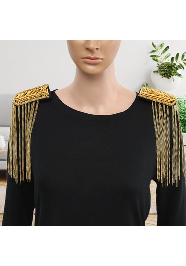 Suntek Festival Partisi Gençler Için 2 Adet Püskül Altın Altın