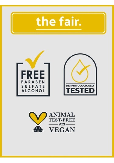 the fair. Dökülme ve Kırılma Karşıtı Vegan Saç Bakım Seti 2 x 50 ML