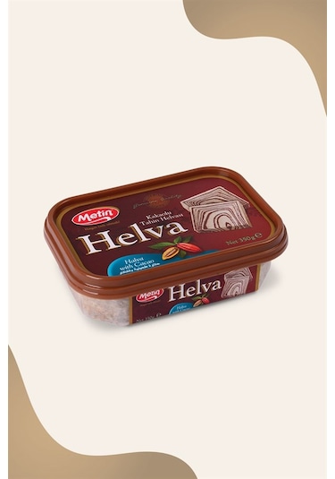Metin Kakaolu Tahin Helva 350 G
