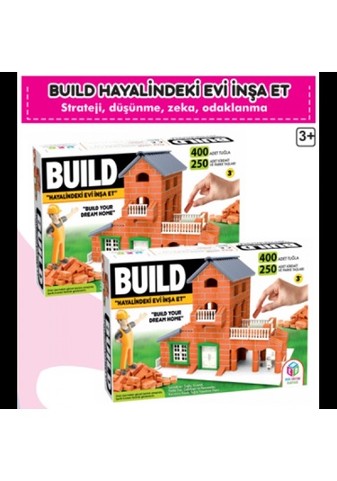 Build - Hayalindeki Evi İnşa Et Hobi Kutu Oyunu