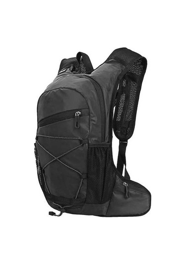 Didadodo Gece Görünürlü 8l Bisiklet Sırt Çantası - Koşu, Yürüyüş Ve Seyahat İçin Hidrasyon Çantası Siyah, Güvenli Koşu İçin Siyah