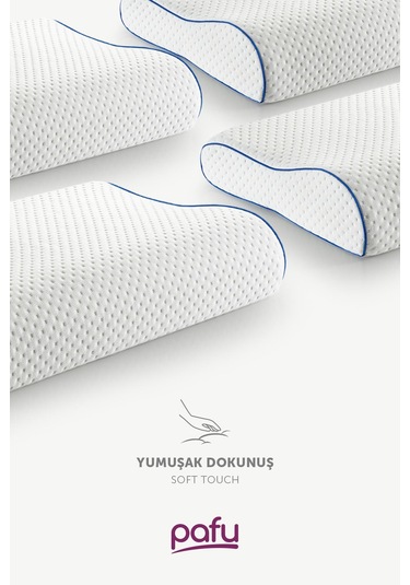 Pafu Visco Boyun Destekli Ortopedik Yastık