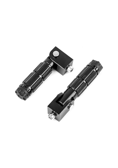 Ulzyvf Katlanır 8mm Motosiklet Pedalı - Kaymaz, Paslanmaz Alüminyum Ayaklık, Bisiklet/atv/utv Uyumlu