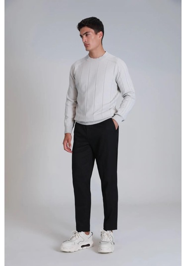Lufian Glen Spor Erkek Chino Pantolon Slim Fit Siyah 001 Lufian Glen Spor Erkek Chino Pantolon Slim Fit Siyah 001