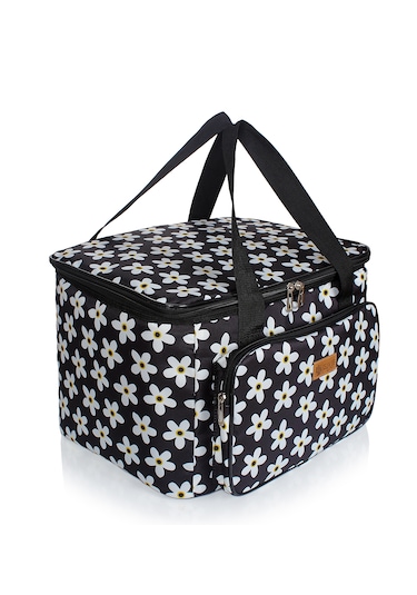 40 Lt. Termal Kamp Ve Piknik Yemek Taşıma Çantası, Soğutucu Buzlu Çok Renkli