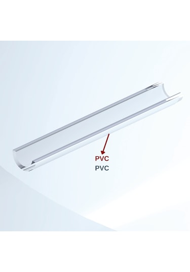 Dyzer Endüstriyel Şeffaf Pvc Hortum 12,5x16 12 Metre İç Çap:12,5 Mm Dış Çap: 16 Mm