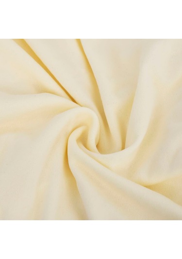 Vidaxl 2 Kişilik Kanepe Kılıfı Streç Krem Polyester Jersey DiğER