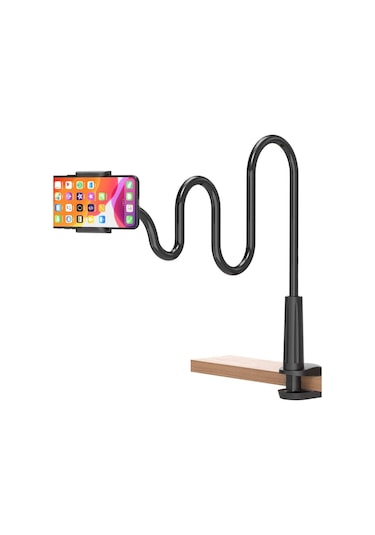 Hobimtek Esnek Yatak Masa Vb Telefon Tutucu 3,5 6,5 İnç Arası