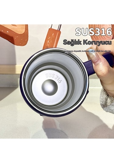 Buz Bardağı 316 Paslanmazçelik Büyük Kapasiteli Sıyalıtım Pipeti Beyaz