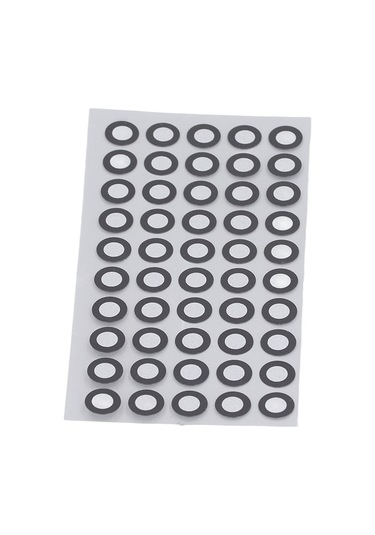 Youtek 3d Tarama Referans Noktaları - 150 Adet Yansıtıcı Etiketler 6mm İç/10mm Dış Çap - Hassas Takipler İçin Pet Malzeme, 3 Adet Sayfa