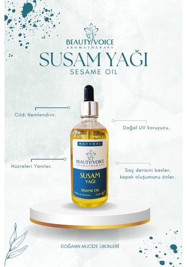 Beauty Voice Saf Susam Yağı 100 ML