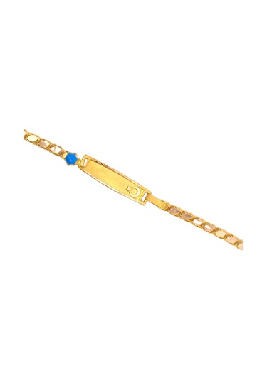 Cigold Taşlı Çocuk Bileklik 14 Ayar Altın 1.83 Gr Oa-c11303029265 Renkli Çok Renkli