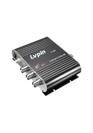 Neevoyu Lp-838 2.1 Kanal Subwoofer Güç Amfi - Yüksek Kaliteli Ses Çıkışı, Ev Tiyatro Ve Müzik Sistemi İçin Siyah