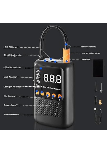 Mts Şarzlı Hava Pompası