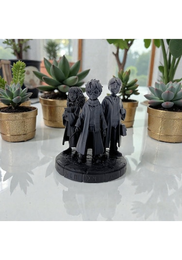 Harry Potter Harry, Hermione & Ron Üçlü Figür Dekoratif Koleksiyon Ürünü